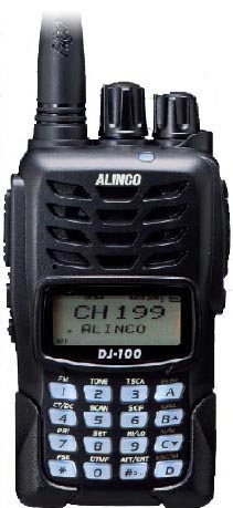 Alinco DJ-100 радиостанция новая компактная
